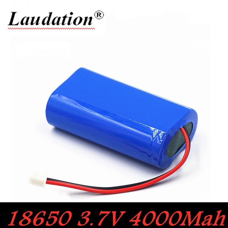 Портативный 18650 3,7 V 4000mAh 18650 перезаряжаемый литиевый аккумулятор для CCTV/динамика/робота/лампы и т. Д