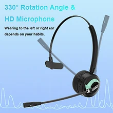 

Anivia Call Center Bluetooth Headphones With Microphone A8 Wireless Headphone Noise Canceling Headset For PC Computer Phones