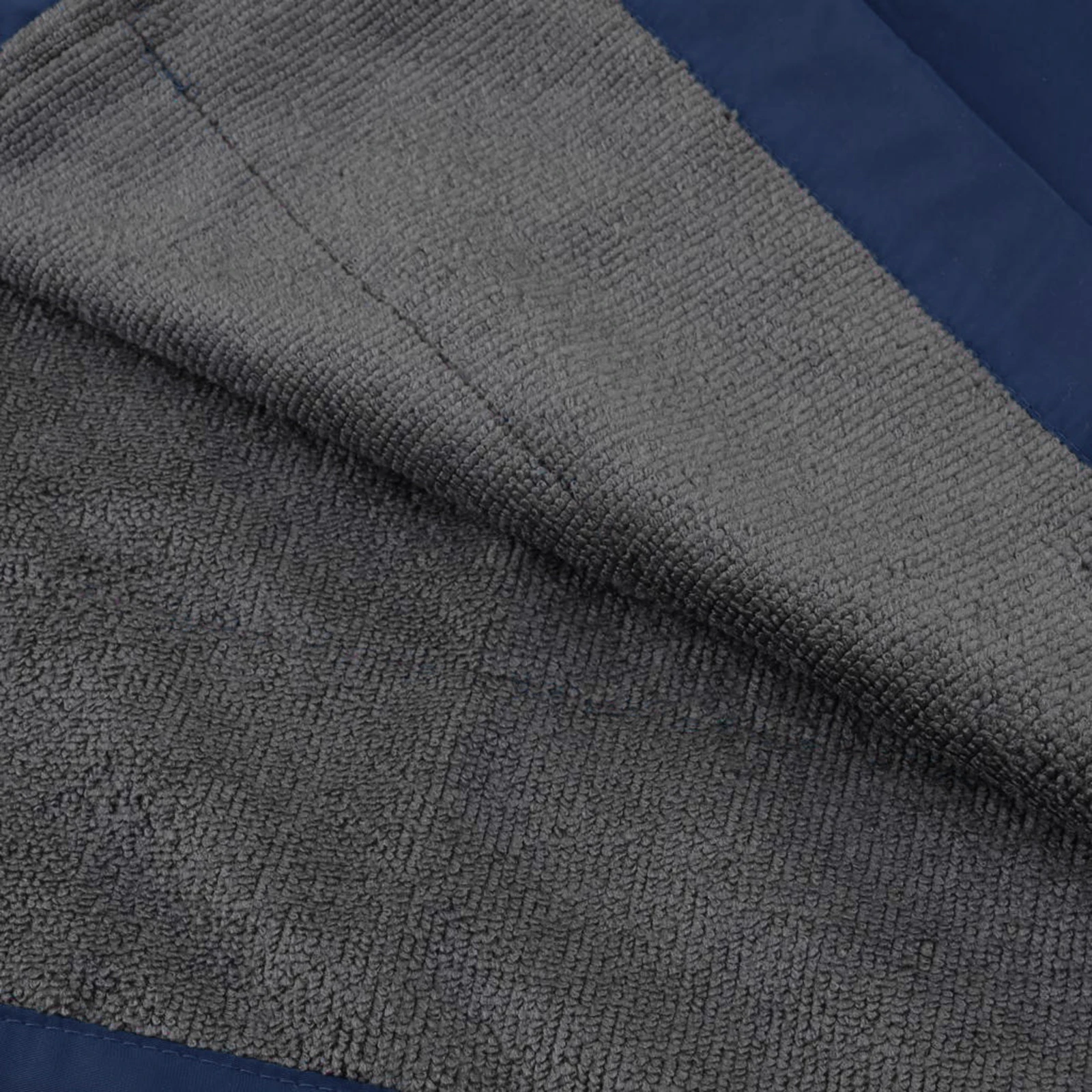 Light Changing Robe Jacket Swim Long Anorak Soft Fleece Lined Windbreaker Poncho Hiking Camping Diving Wearable Towel Bathrobe