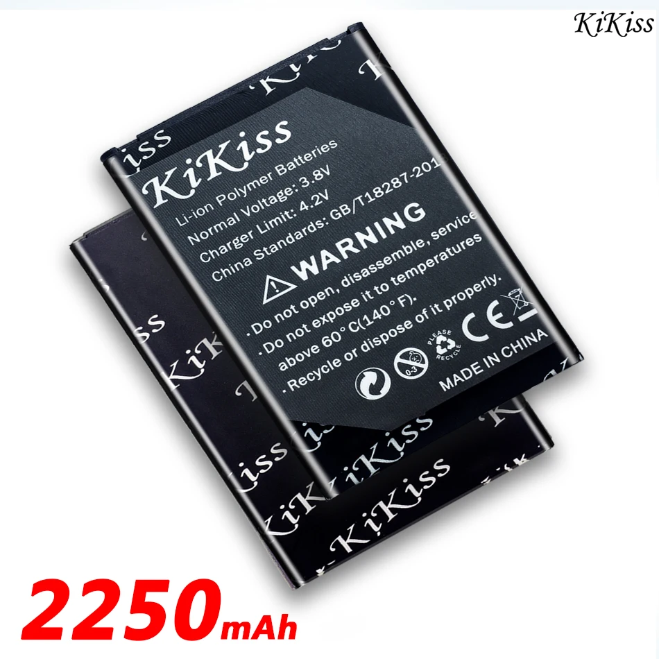 Аккумуляторная батарея KiKiss для телефона LG P940/Prada 3 0 Prada K2 SU540 SU800 D160 L40 BL 44JR 2250 мАч |