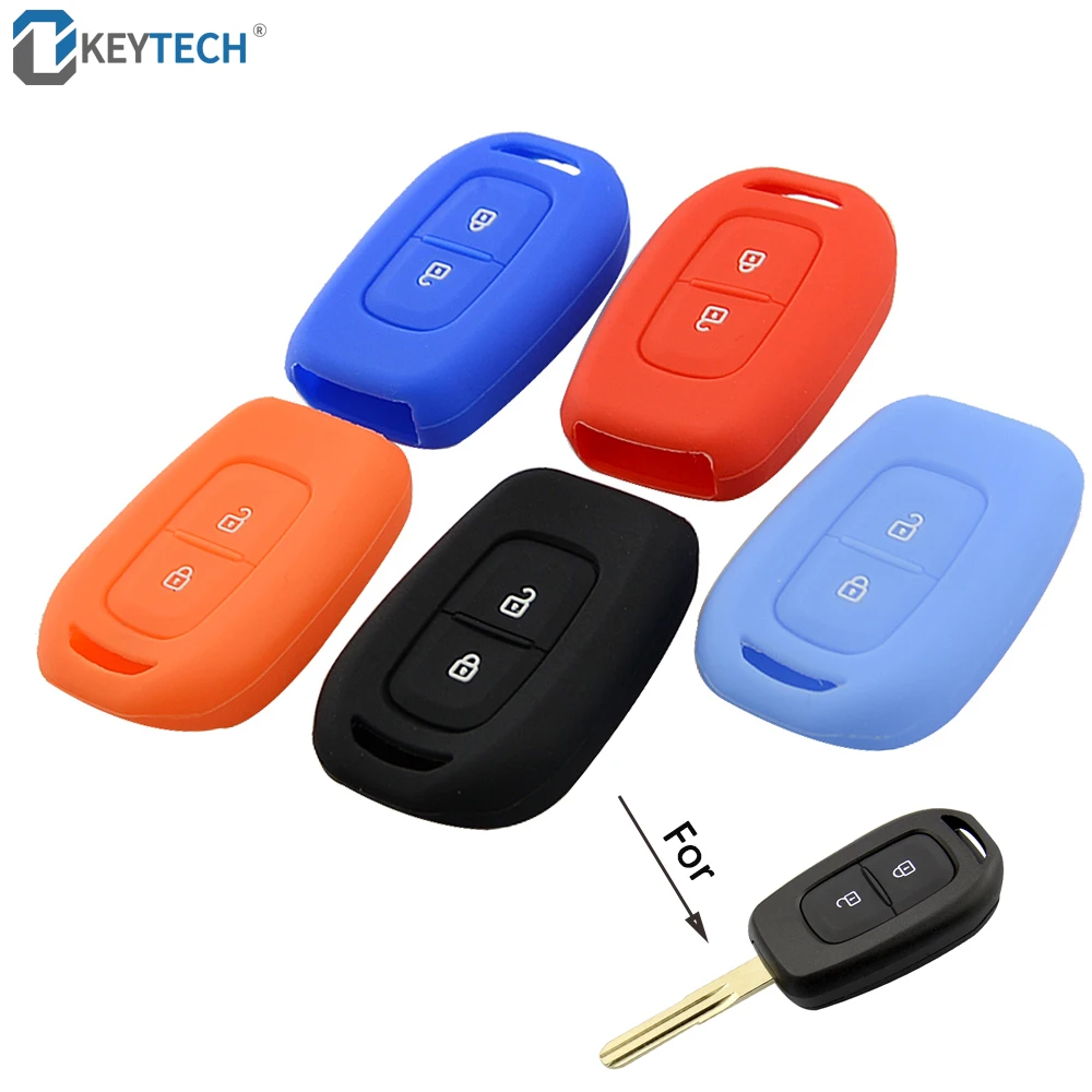 Чехол для автомобильных ключей OkeyTech мягкий силиконовый резиновый чехол Renault Duster