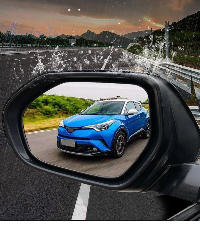 Для Toyota Camry 2012- дверное зеркало заднего вида, Водоотталкивающее, противотуманное, ПВХ пленка, аксессуары для стайлинга автомобилей