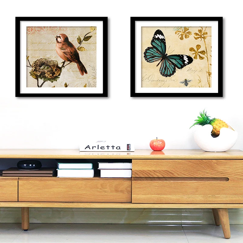 

10 Inch Can be put or hung Picture Decorative Frame Wooden Photo Frame Photo Retro Frame Hanging Photo MINI Decorative Picture