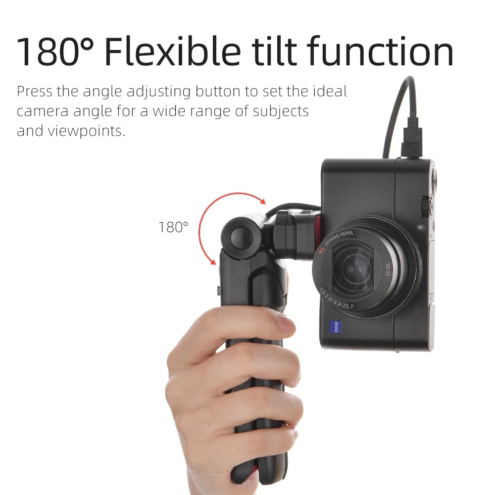 Multifunções Controle Remoto Selfie Tripé Vlog Tiro Handle para Sony Zv1 A6000 A6300 A6400 A6500 Rx100m7 m6 Slr Câmera Grip - Image 4