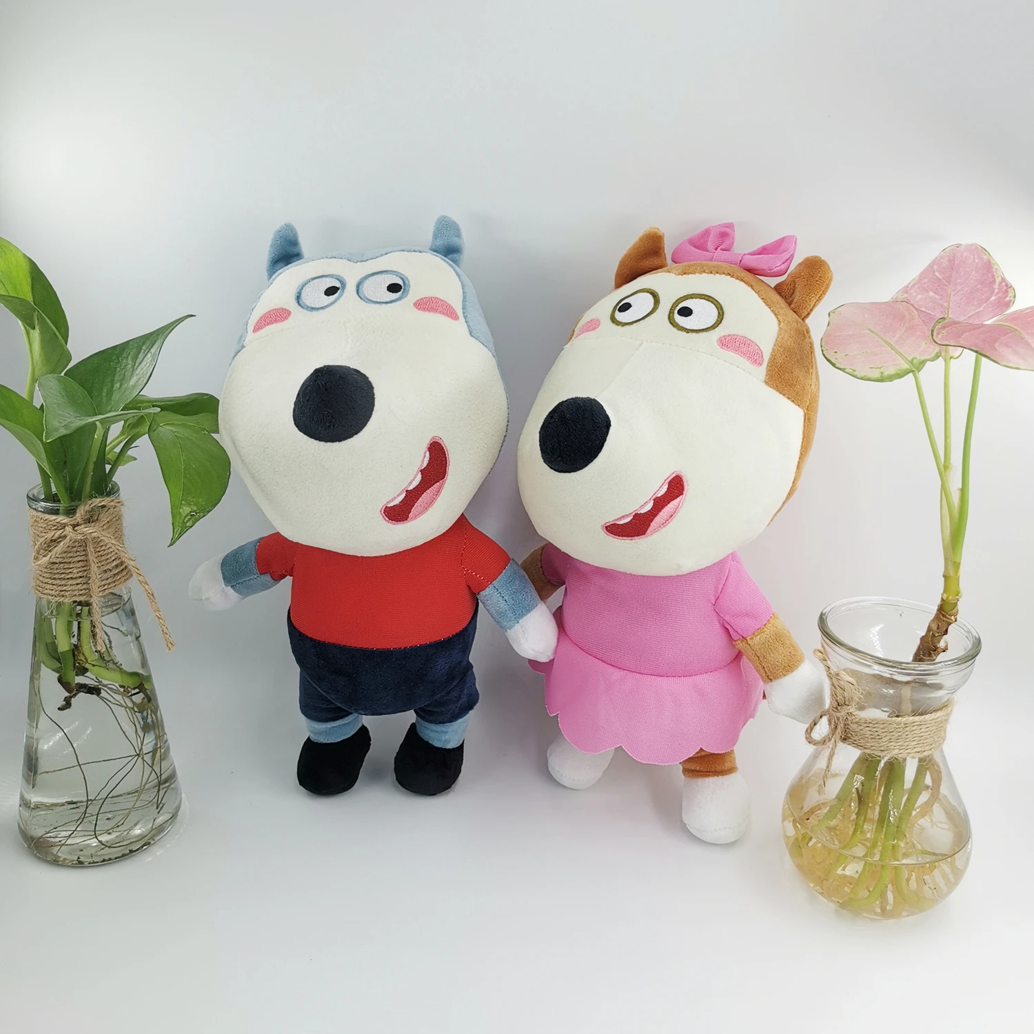 Игрушка плюшевая Wolfoo для всей семьи кукла Люси фанатов подарок мальчиков и