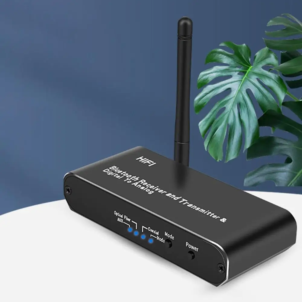 Upgraded Bluetooth 5 0 Audio Transmitter Receiver Music Wireless Adapter For Car PC TV Headphones