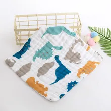 Хлопковые нагрудники для новорожденных; нагрудник для мальчиков и девочек; Двухслойный халат с пряжкой для кормления; одежда для малышей