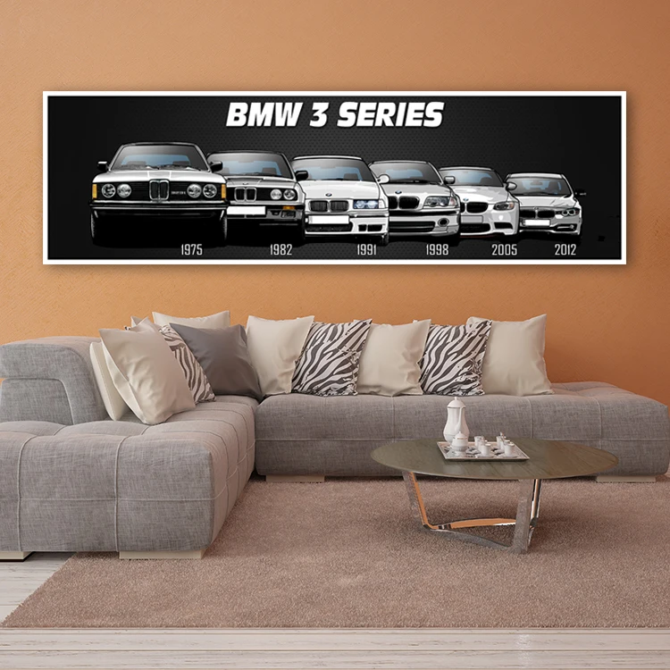 Картина на холсте HD печатная Модульная картина Современная 5 шт. Nissan Skyline Gtr автомобильные картины прикроватные домашние декоративные настенные художественные плакаты