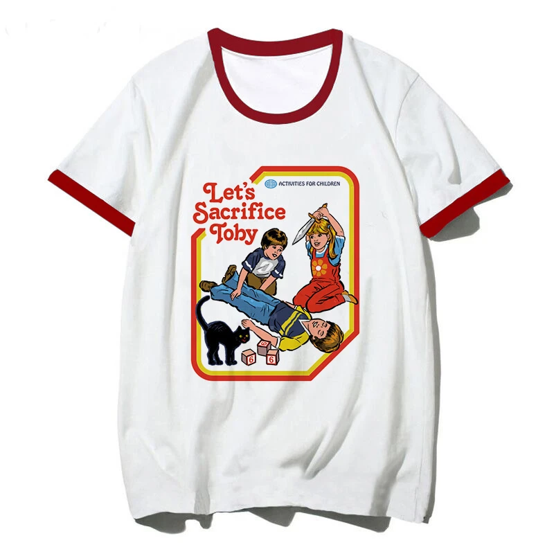 Сатана футболка винтажная женская футболка Let's Summon Demons Футболка с принтом Harajuku tumblr Футболка женская смешная Хэллоуин рубашка - Цвет: 1139