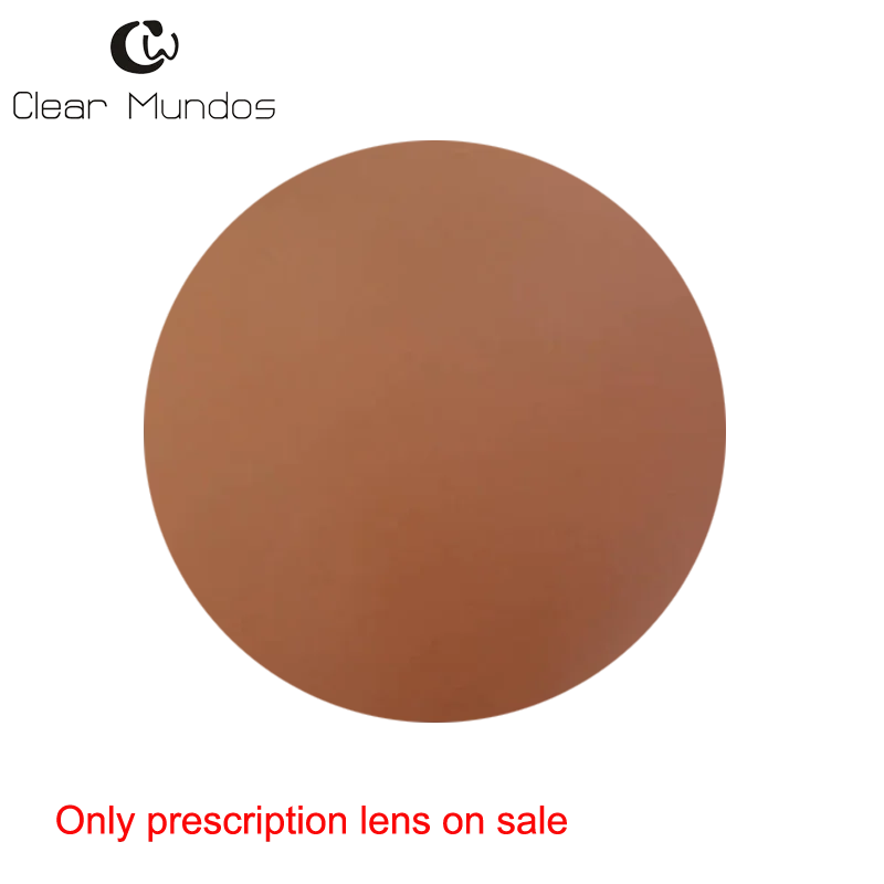 Brown only lens Прозрачный MUNDOS Асферические рецепта поляризованные линзы 1,50/1,56/1,61/1,67(ASP:-0,00~-6,00 цилиндр:-0,00~-2,00) линзы для близорукости - Цвет линз: Brown only lens
