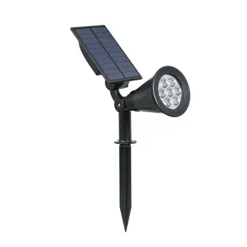 

Waterproof 7 Leds Solar Power Light Outdoor Garden Lighting Landscape Wall Lamp 6000K For yard Garden Bright Lamp