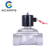 Ходовые непосредственные действующие воды 2 дюймовый электромагнитный клапан 12v Нержавеющая сталь 110v
