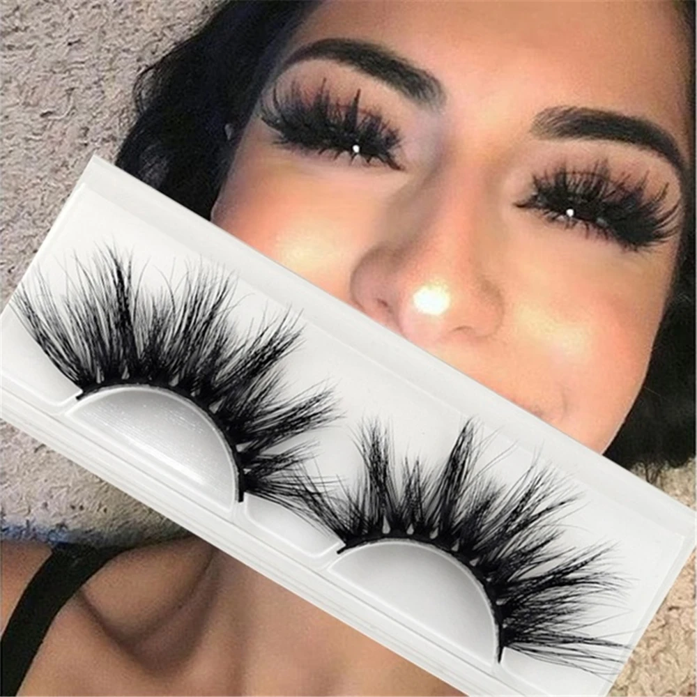 

6 Styles Beauty Handmade Thicker Longer 3D Fake Eye Lashes Black False Eyelashes Natural Cross Lashes Faux Cils