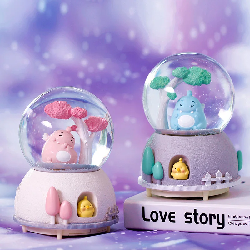 Креативный замок в городе украшение для дома хрустальный шар подарки девочек