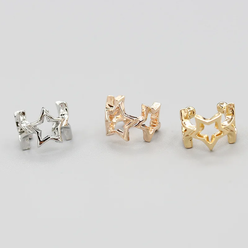 Cute18k Грация Мода Панк стиль звезда брошь Каффа