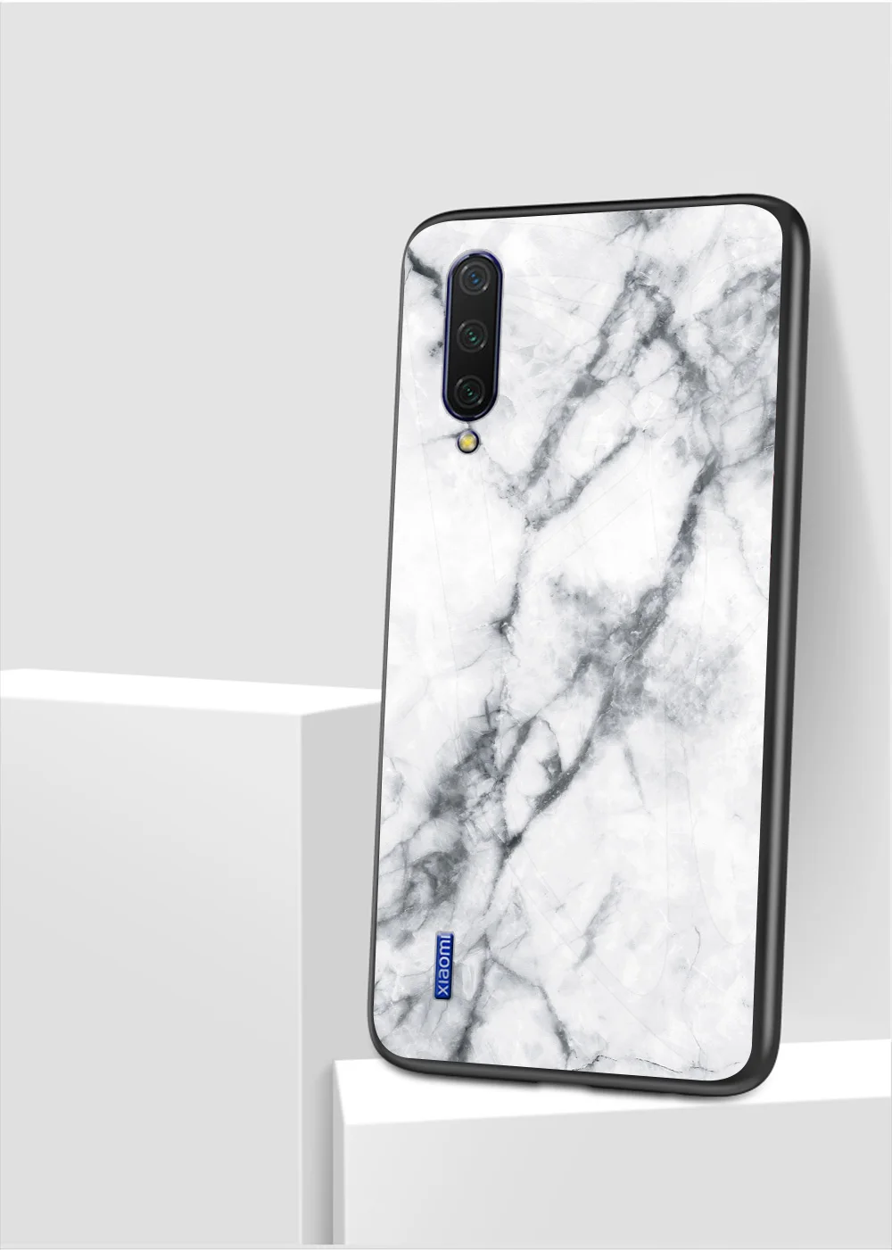 Для Xiaomi Mi CC9 CC 9 чехол мраморный глянцевый закаленное стекло Мягкий Силиконовый противоударный жесткий чехол для телефона для Xiaomi Mi A3 CC9E чехол