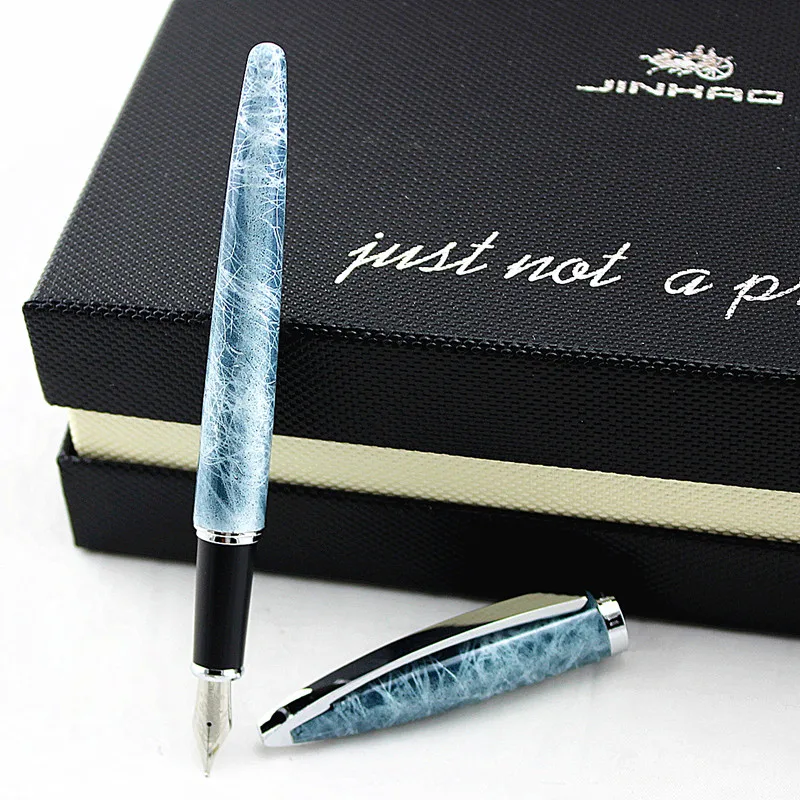Jinhao бренд 450 металлическая авторучка для каллиграфическое письмо бизнес подарок Винтаж Ретро Канцтовары офисный школьный принадлежности