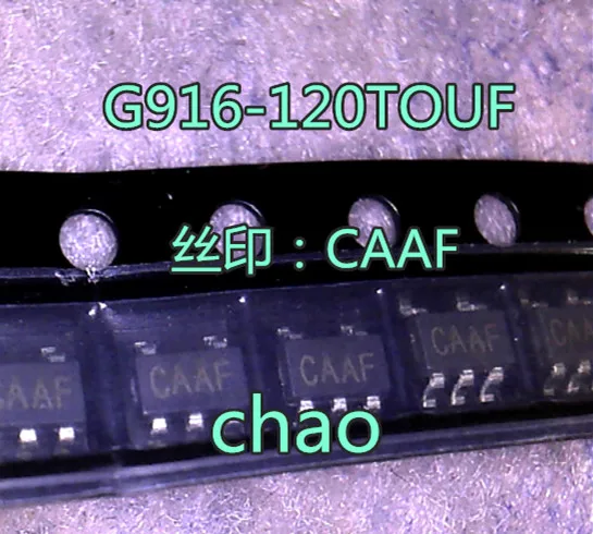 5 шт./лот G916-120TOUF G916-120 каф SOT23-5