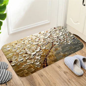 

1pcs 40*60cm Tree Pattern Anti-Slip Carpet Door mats doormats Outdoor Kitchen Bathroom Living room Floor Mat Rug