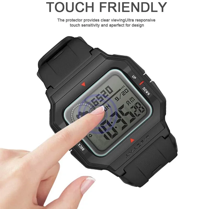 10PCS Screen Protector for Amazfit NEO Round Sport Smart Watch  Scratch-Proof Tempered Glass Protective Film