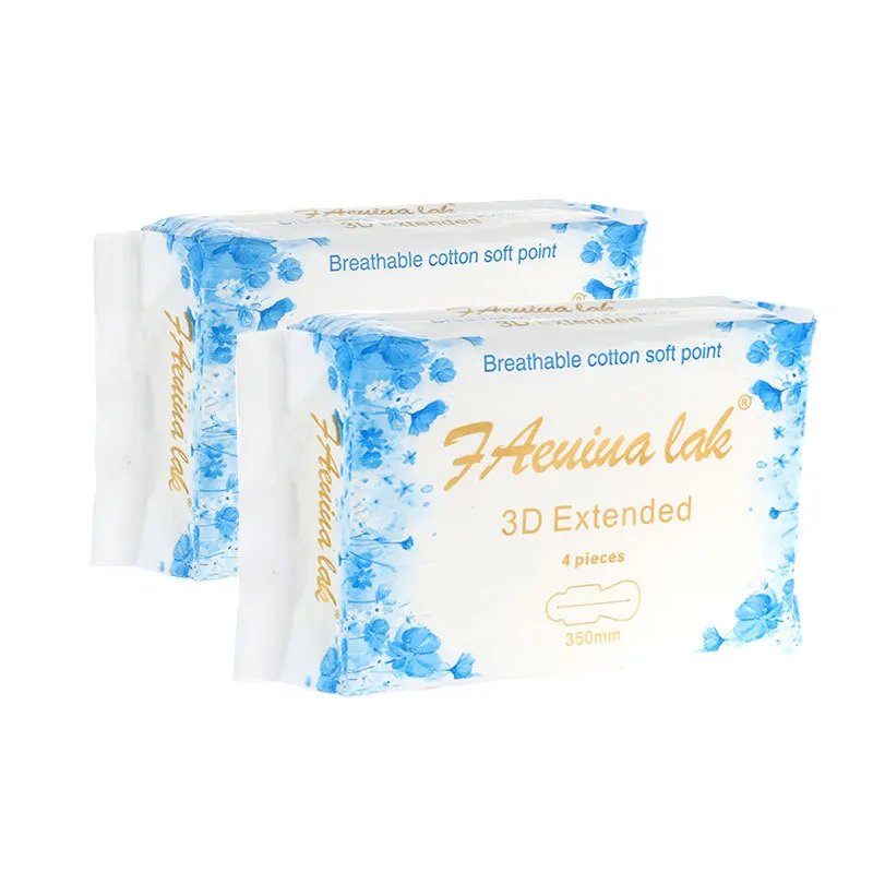

Flower Miao Bud Intelligent Core Ultra-Long Stereo Guards Sanitary Napkins for Night 350mm 4 PCs the United Kingdom Import Sanit