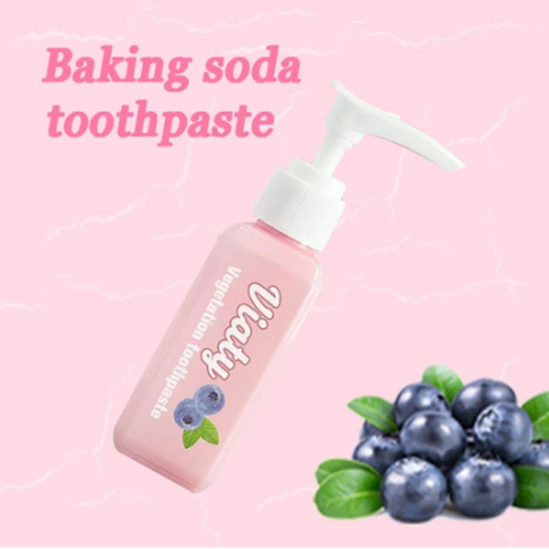 100 мл/60 мл Viaty пищевая Сода Push Тип черника растительность зубная паста отбеливание зубов здоровье красота зубы красота