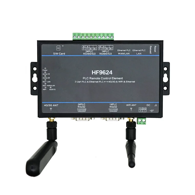 Пульт дистанционного управления Smart Home HF9624 4G LTE PLC поддерживает Mitsubishi Siemens Omron Schneider