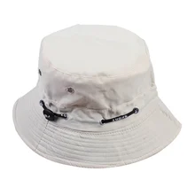 Женская модная Рыбацкая шляпа на шнурке, Уличная Повседневная туристическая Кепка, мужская и женская Кепка из полиэстера и хлопка