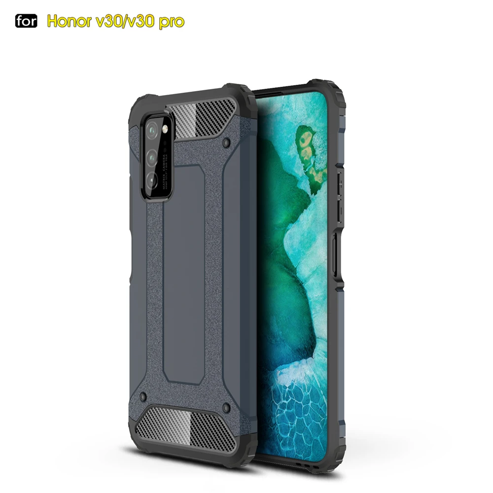 Простая жесткая Защитная крышка из поликарбоната для Honor 9X V30 PRO прочный защитный