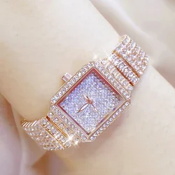 Elegant Rose Gold Diamond - Accented Women's Wristwatch (0510 rose gold)