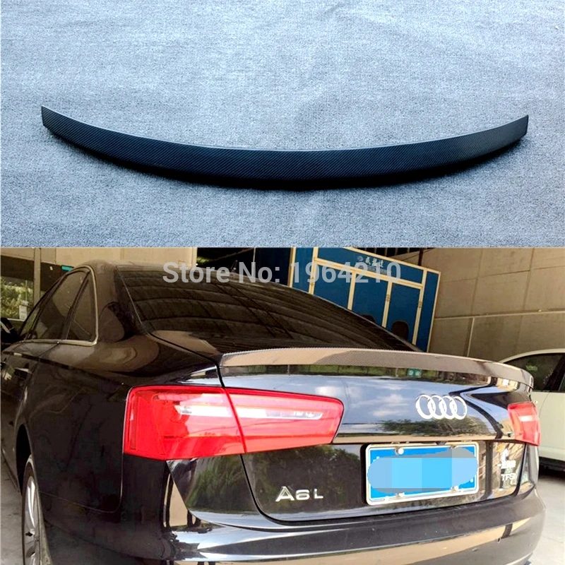 

Car Styling High Quality Carbon Fiber Modified Rear Spoiler Tail Trunk Wing Decoration For Audi A6 C7 4-door Sedan 2012-2019