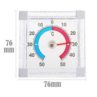 1PC New Temperature Thermometer Window Indoor Outdoor Wall  Garden Home Graduated Disc Measurement Hot Sale