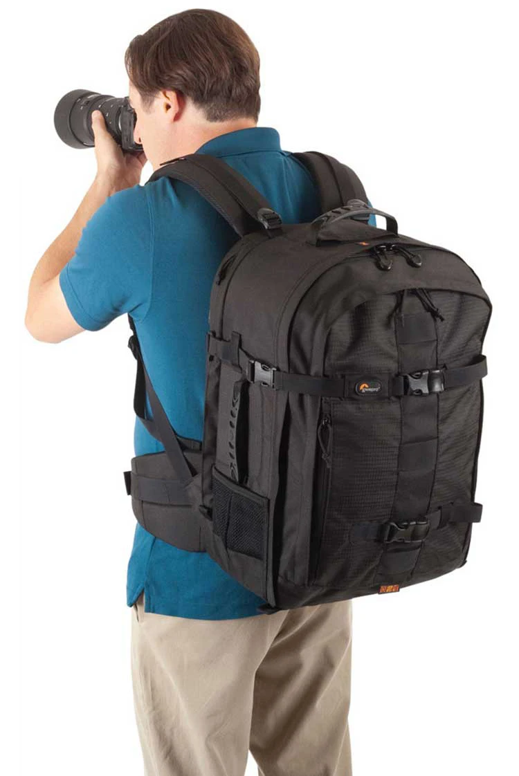 Genuine Pro Runner 450 AW Urban-inspired Photo Camera Bag Digital SLR Laptop 17" Backpack with raincover