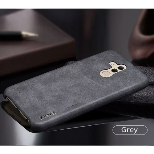 black phone case Для huawei mate 20 Pro Чехол, X-Level роскошный винтажный кожаный чехол для huawei mate 20 Lite задняя крышка чехол для mate 30 Pro Hoesje - Цвет: black phone case