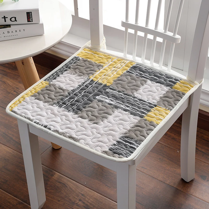 1 шт. подушка для сиденья мягкий корпус подходящая толщина Прочный моющийся длительное использование галстук дизайн противоскользящие частицы подушка для сиденья - Цвет: 11