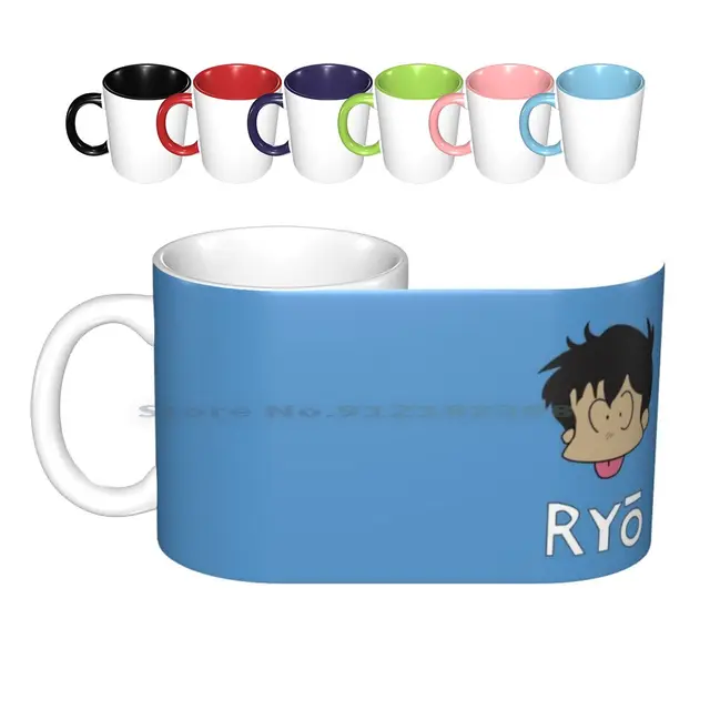 Embrace the Manga Culture with the Ryo Saeba Mug Ceramic Mugs Coffee Cups Milk Tea Mug City Hunter Manga Nicky Larson Ryo Saeba Anime Animanga Creative Trending