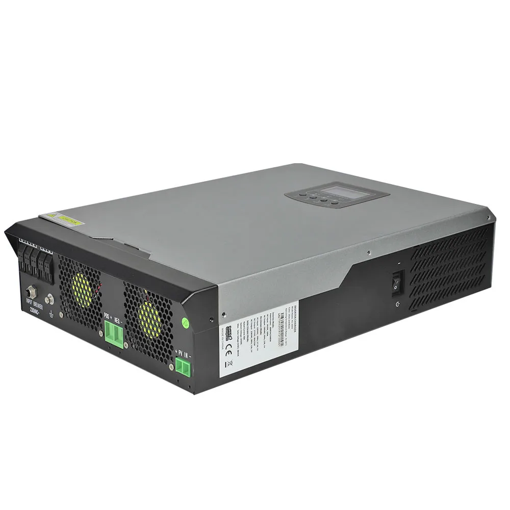 3200 Вт Солнечный Grid-Tie Инвертор 24V80A MPPT солнечный гибридный инвертор 3000 Вт 220 В ВКЛ-ВЫКЛ сетка Гибридный Инвертор Чистая синусоида Инвертор