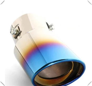 

Universal Car Accessories Exhaust pipe muffler tail throat for Volkswagen vw Phaeton 4.2 EOS 3.2 V6 Touareg