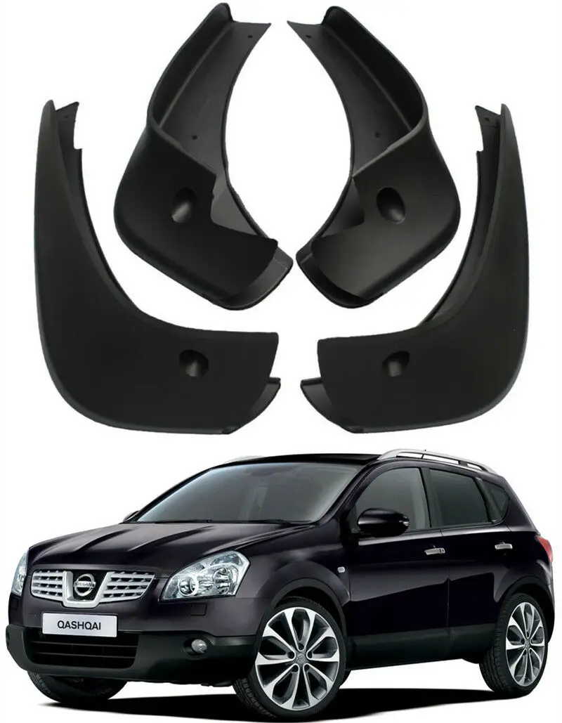 

Fivefinger Mud Flaps For Nissan Qashqai / Dualis 2007-2013 J10 Splash Guards Mud Flap Mudguards Fender 2008 2009 2010 2011 2012