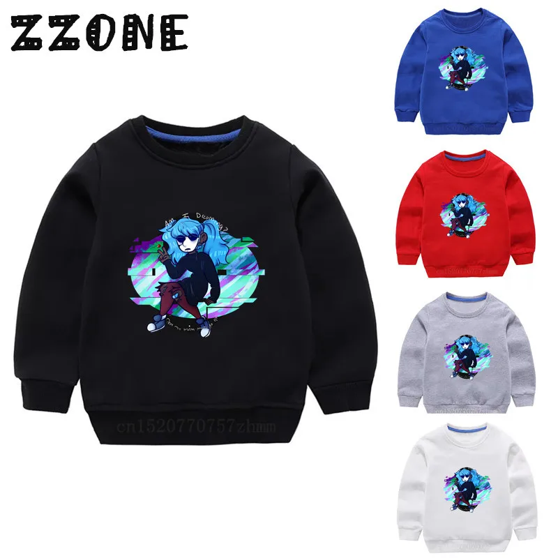 

Children's Hoodies Kids Funny Game Sally Face Cartoon Sweatshirts Baby Cotton Pullover Tops Girls Boys Autumn Clothes,KYT5275