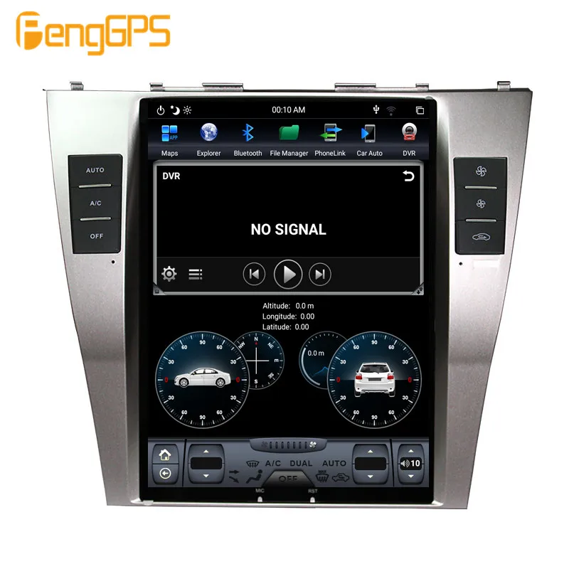 Sale Tesla style 12.1inch Android Car Radio GPS Navigation Stereo for Toyota Camry Aurion 2015 2016 2017 no Car DVD Player Multimedia 2