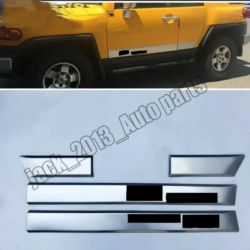 Модификация автомобиля автомобильные аксессуары для Toyota FJ Cruiser 2006- привод колеса Боковая дверь формовочная Накладка