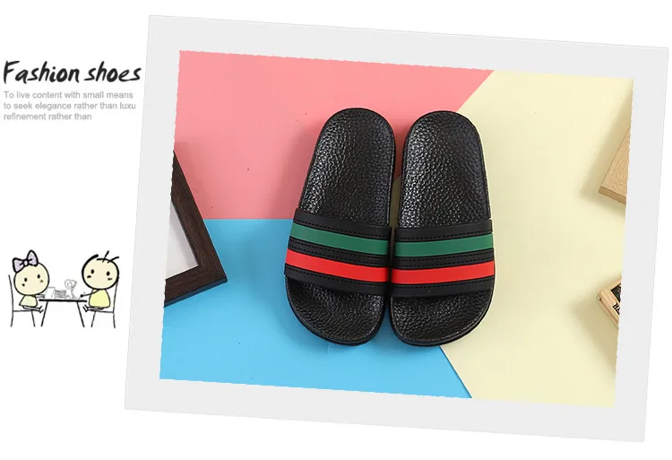 best leather shoes New Summer Children's Slippers For Boys Girls Toddler Slippers Pvc Soft Non-slip Beach Sandals Baby Home Shoes Kids Flip Flops children's sandals