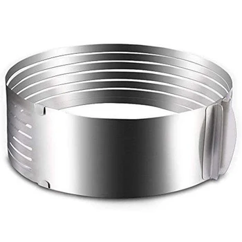 

Adjustable Cake Cutter Slicer Stainless Steel Bread Cake Slicer Cutter Mold DIY Cake Decorating Tools Baking Accessories