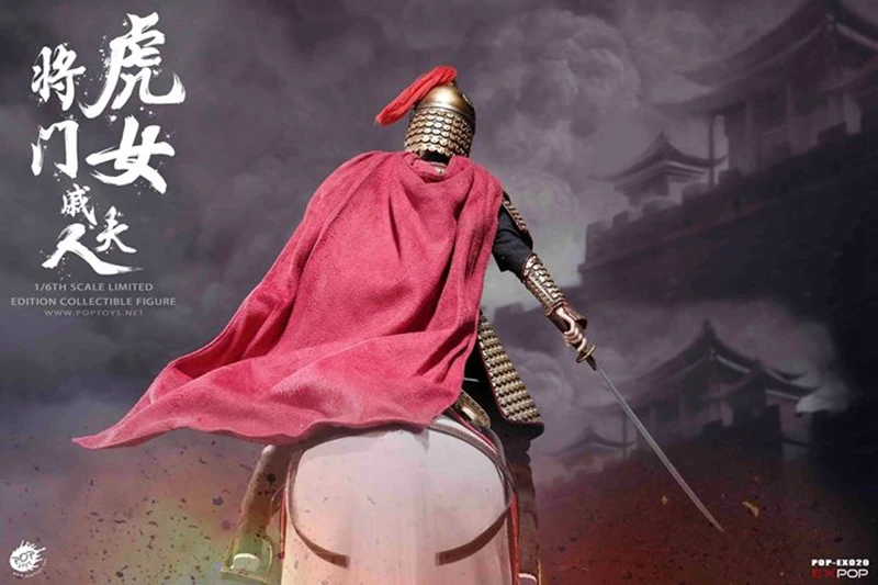 1/6 Древние китайские герои Mrs Qi Lady General Mu Guiying принимает команду POPTOYS EX020 12 дюймов фигурка кукла для коллекции
