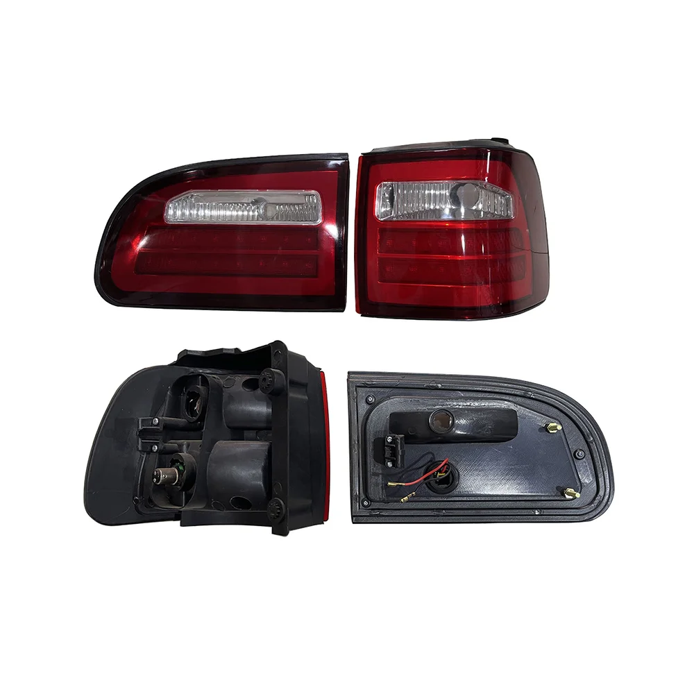 

4Pcs Car Led Tail light Brake lights Turn Signal Lamp For Mitsubishi Delica L400 1998 A Set