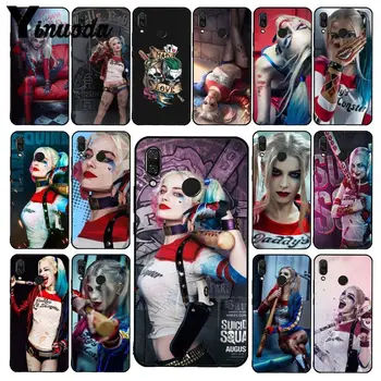 

Yinuoda Harley Quinn Suicide Squad Joker Wink Phone Case for Xiaomi Redmi Note 7 5 4 Redmi 5plus 6A Note8 4X Note8Pro