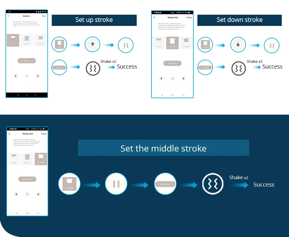 Description Picture 6 of itemWiFi Smart Curtain Motor for 36 37mm Tube Work with Tuya APP Alexa Google Home Control for Roller Blind Motorized Shutter Engine