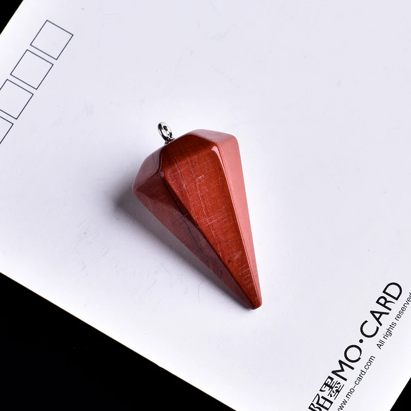 1 шт. натуральный кристалл конический Кулон Кварц минеральные ювелирные ...