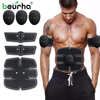 

EMS Wireless Muscle Stimulator Trainer Smart Fitness Abdominal Training Electric Weight Loss Stickers Body Slimming Belt Unisex